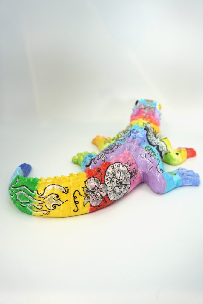 Crocodile-décoration-art