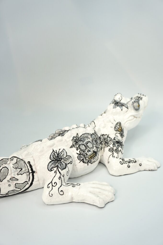 Crocodile-décoration-art